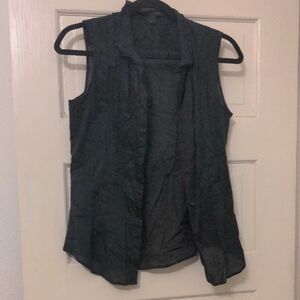 Elegant Black Sleeveless Top